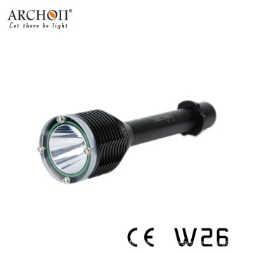 Archon 1000lm recarregável poderoso LED tocha de mergulho